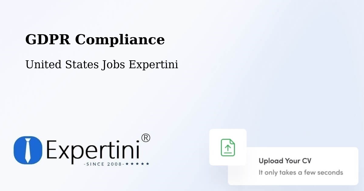 EU GDPR Compliance Statement – El Centro - United States Jobs Expertini